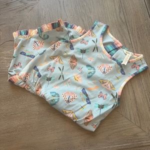 Never worn! Girls Matilda Jane butterfly romper